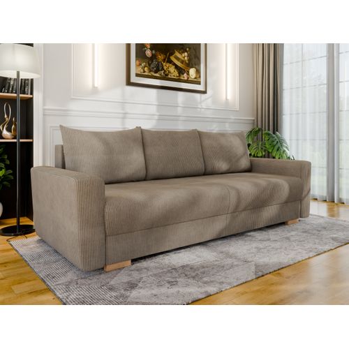 Canapé-lit Elma Avec Fonction Lit - Marron