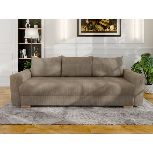 Canapé-lit Elma Avec Fonction Lit - Marron