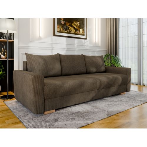 Canapé-lit Elma Avec Fonction Lit - Marron