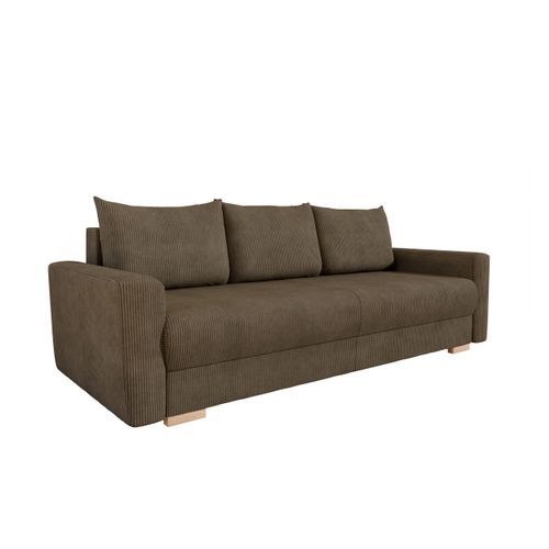 Canapé-lit Elma Avec Fonction Lit - Marron