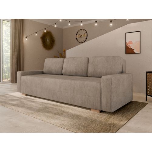 Canapé-lit 3 Places Celeste - Marron