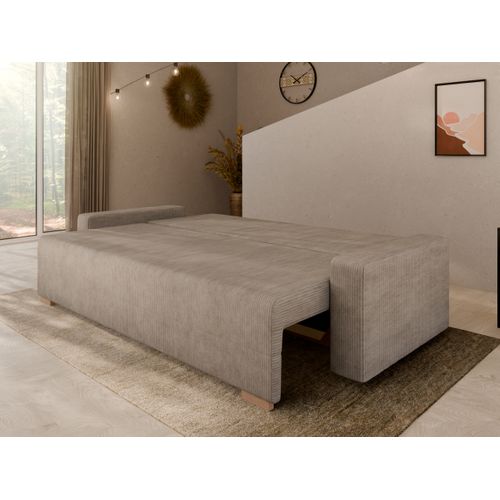 Canapé-lit 3 Places Celeste - Marron