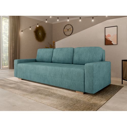 Canapé-lit 3 Places Celeste - Turquoise