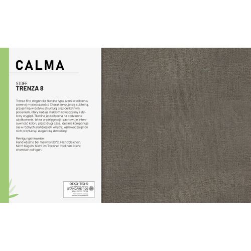 Calma Canapé-lit Avec Coffre 3 Places Style Moderne - Marron