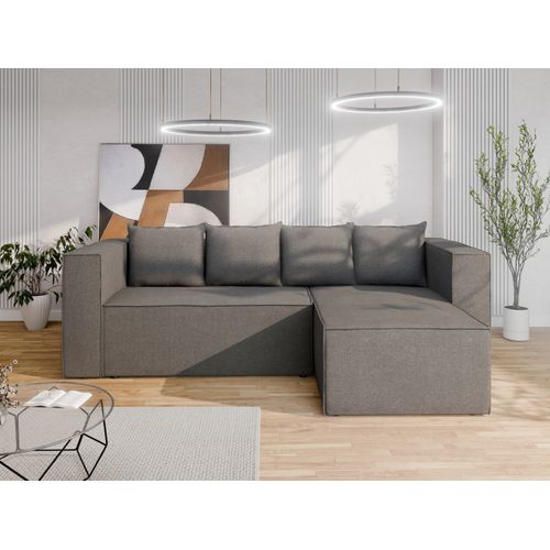 Canapé D'angle-lit Aurix – Confort, Fonctionnalité Et Design Moderne - Graphite