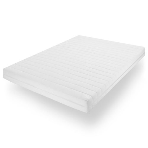 Matelas Mousse 90x190 cm, Epaisseur 15 Cm, à Froid Avec 7 Zones, Soutien Ferme