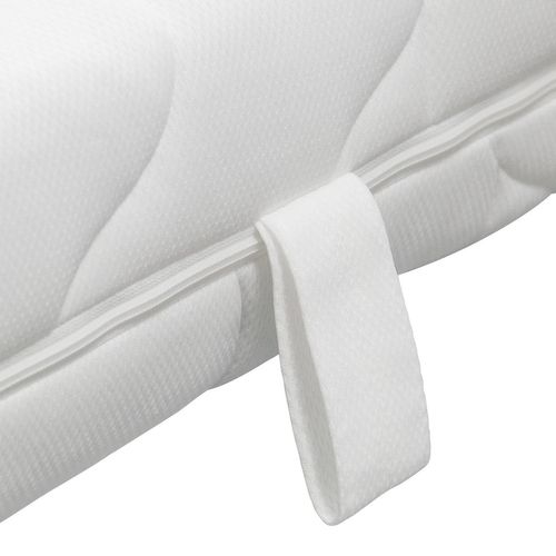 Matelas Mousse 2x80x200 cm Blue Vision Épaisseur 19cm, 7 Zones, Mousse froide H3