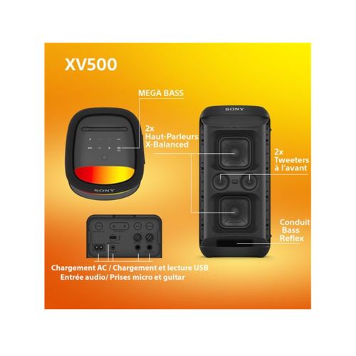 Enceinte De Fête Sans Fil - Srsxv500b