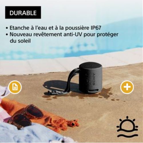 ENCEINTES BLUETOOTH NOMADES SONY SRSXB100B.CE7