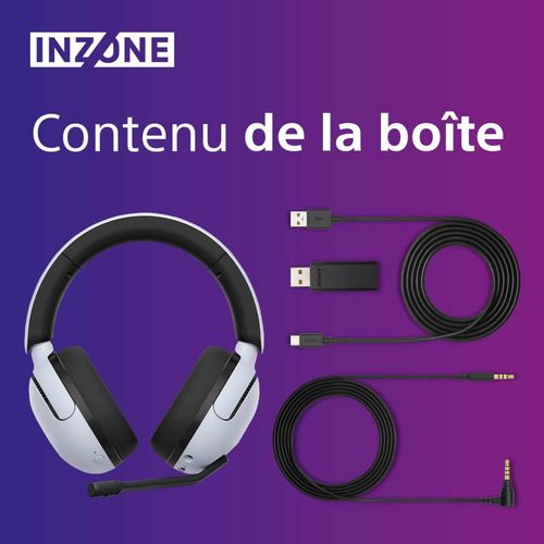 Casque gaming SONY WHG500W.CE7