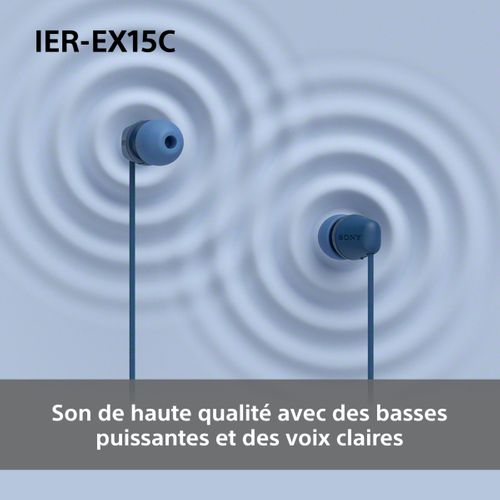 Ecouteurs intra auriculaire SONY IEREX15CW.CE7