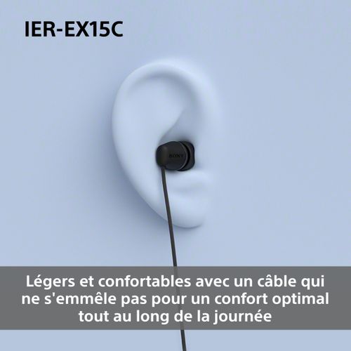 Ecouteurs intra auriculaire SONY IEREX15CW.CE7