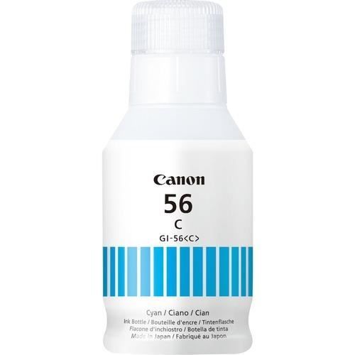 Bouteille D'encre - Canon - Gi-56bk - Cyan - Compatibilité Maxify Gx - (4430c001)