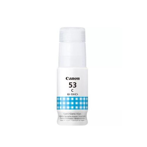 Bouteille D'encre - Canon - Gi-53c - Cyan - Compatibilité Pixma G650 Et G550 - (4673c001)