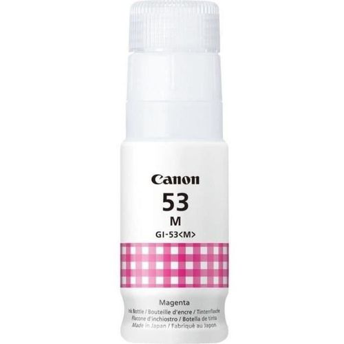 Bouteille D'encre - Canon - Gi-53m - Magenta - Compatibilité Pixma G650 Et G550 - (4681c001)