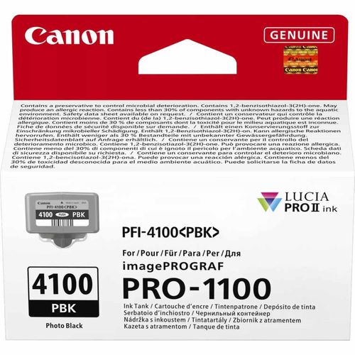 Cartouche D'encre Canon Pfi-4100pbk