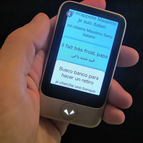 Traducteur Instantané - Pocketalk S - Avec Caméra - Noir