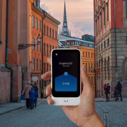 Traducteur Instantané - Pocketalk S - Avec Caméra - Blanc