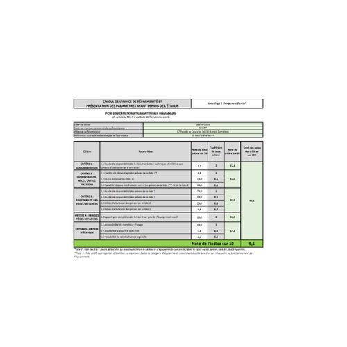 Lave-linge Intégrable 7 kg 1400 trs/mn - Esnib714bwna