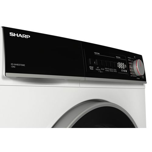 Sèche linge hublot SHARP KD-NHB2S7GWE-FR 12 kg