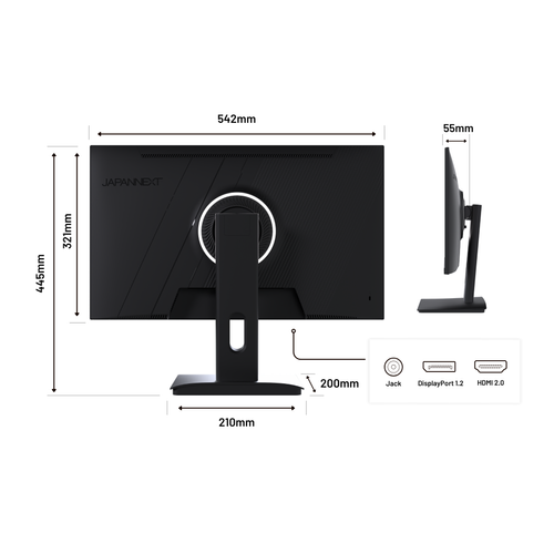 Ecran PC - 23.8" - Ips - Fhd - Jn-i238fhd200f