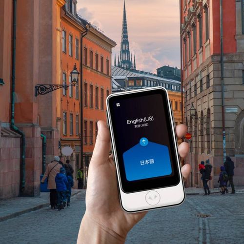 Traducteur Instantané - Pocketalk S Plus - Avec Caméra - Blanc