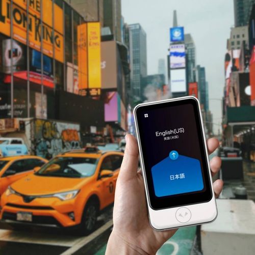 Traducteur Instantané - Pocketalk S Plus - Avec Caméra - Blanc