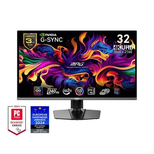 Ecran PC Gamer - 31,5 - Uhd - 240hz - Dalle Qd-oled - 0,03ms - Ajustable En Hauteur - Mpg 321urx Qd