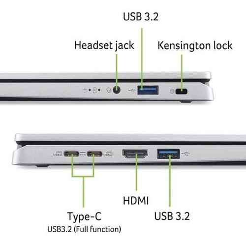 PC Portable  Aspire Ag14-71p-73bf - Windows 11 - 14'' Wuxga Ips - Intel Core I7-13620h- Ram 16go - 1