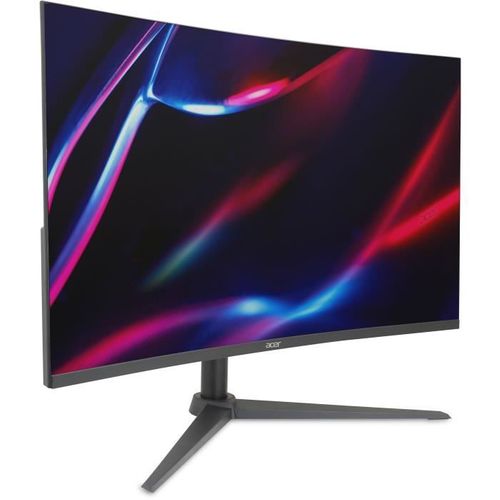 Ecran PC Gamer Incurvé -  Nitro - 31,5 - Fhd - 240hz - 1ms - Ajustable En Hauteur - Um.jx0ee.005