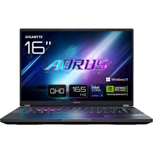 PC Portable Gamer Aorus Elite 16 Bwhc3frc65sp - 16'' Qhd+ 165hz - Rtx5070 - Intel Core Ultra 9 275h