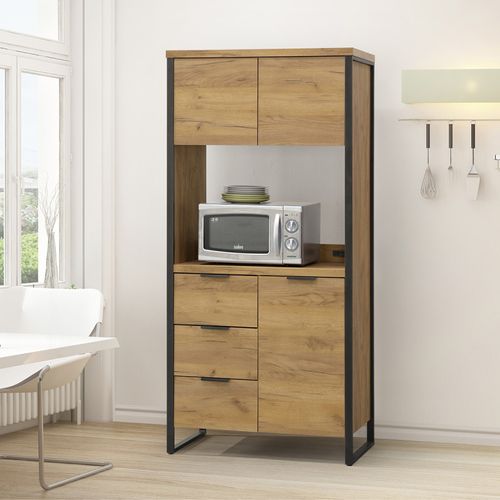 Meuble De Cuisine 3 Tiroirs + 3 Portes Ron