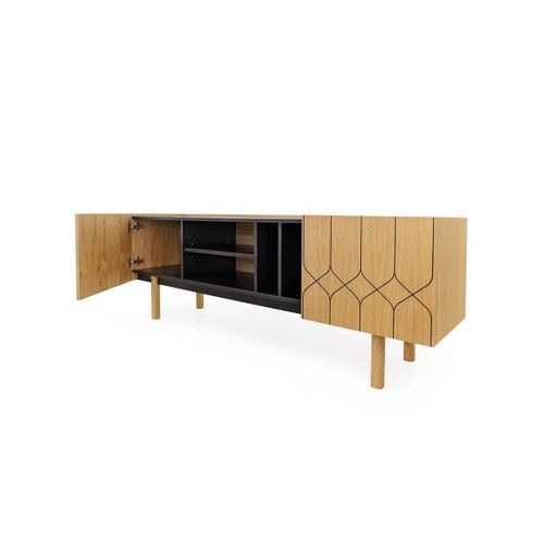 Meuble TV "porto Victoria" 175cm Naturel