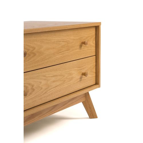 Meuble TV Design "kensal" 130cm Chêne