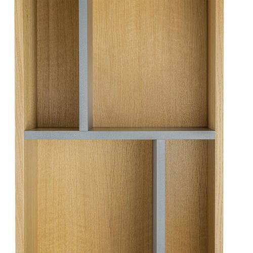 Bibliothèque Design "abbeywood" 185cm Naturel