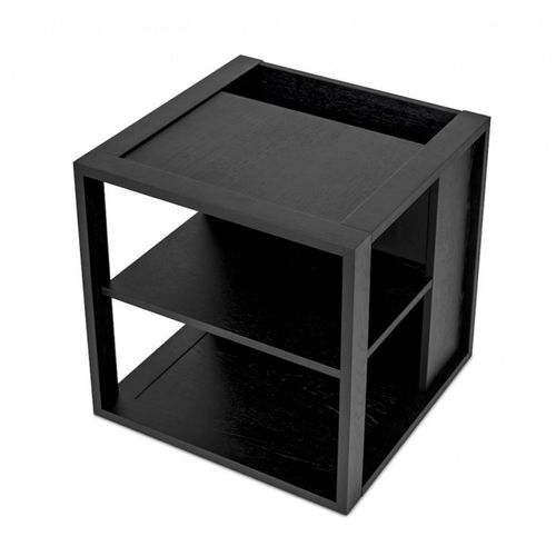 Table D'appoint Design "cuben" 50cm Noir