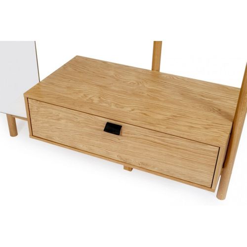 Meuble D'entrée Vestiaire "tripode" 180cm Naturel