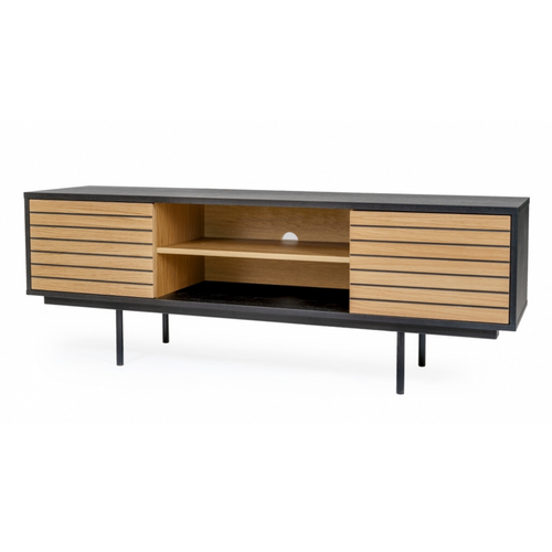 Meuble TV Moderne En Bois Et Métal - Sauland