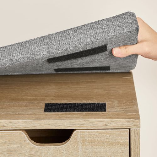 Meuble à Chaussures Avec Siège Et Tiroir – Chêne Sonoma Gris Lin