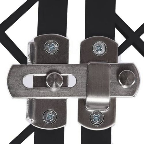 Parc Pour Chien 90 X 90 X 60 Cm, Noir, Pliable, En Plastique Résistant