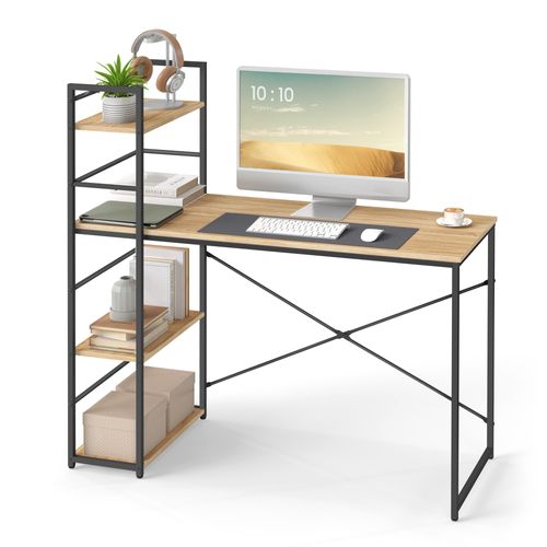 Bureau D'ordinateur Max 4.0 Chêne Sonoma, Design Moderne, Réglable