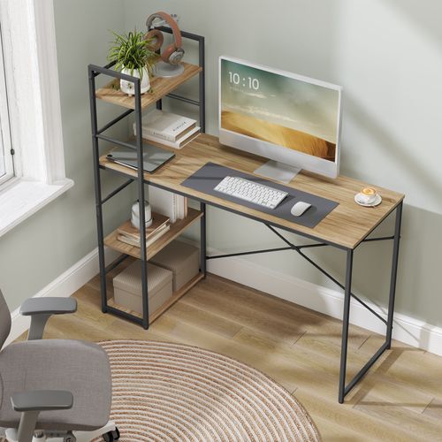 Bureau D'ordinateur Max 4.0 Chêne Sonoma, Design Moderne, Réglable