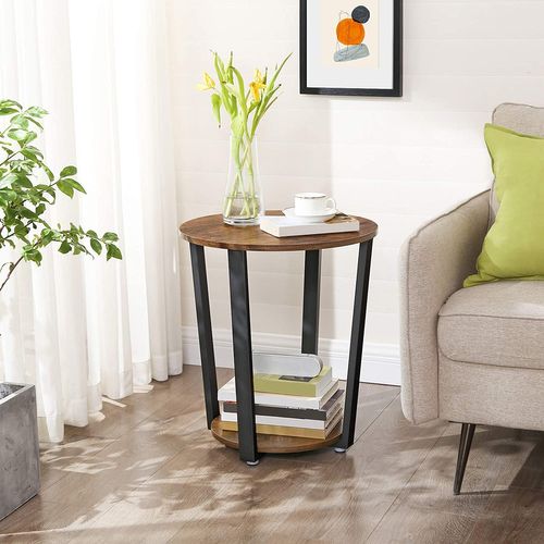 Table Ronde Rustique Pour Salon Ou Chambre - Let57x