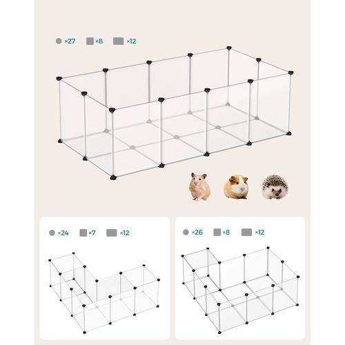 Parc Miniature Pour Lapins, Cochons D'inde Et Hamsters - Lpc02w