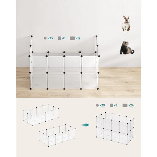 Parc Miniature Pour Lapins, Cochons D'inde Et Hamsters - Lpc02w