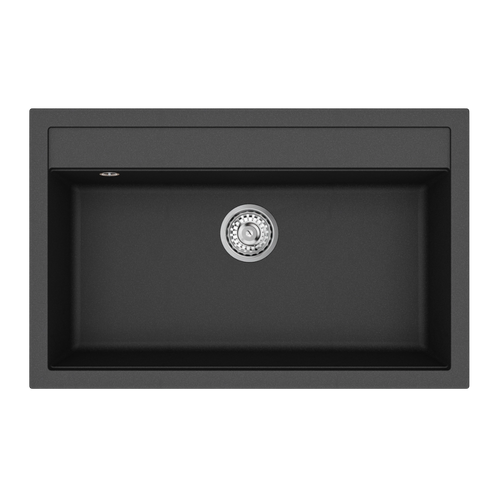 Évier Granit Noir Helika Quadro 1 Bac