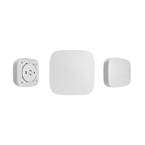 Détecteur De Qualité De L'air Intelligent Sans Fil Ajax Lifequality. Blanc. Pile 2x Cr123a. Dimensi