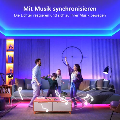 Guirlande Lumineuse D'extérieur Étanche De 20 Mètres - 8 Modes