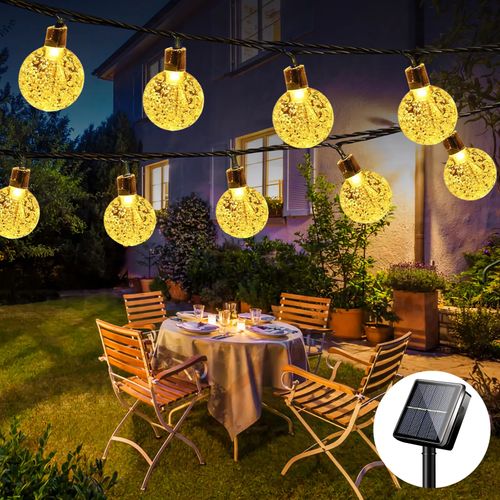 Guirlande Lumineuse Solaire De Jardin -200 LED