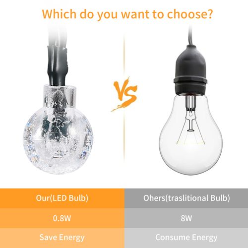 Guirlande Lumineuse Solaire De Jardin -200 LED